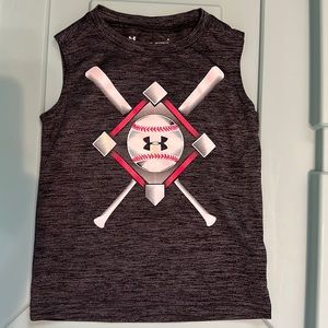 Under Armor baseball sleeveless shirt